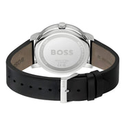 Hugo Boss Black Leather Dress Watch