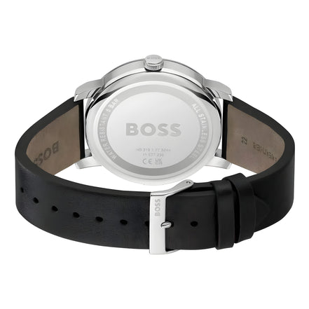 Hugo Boss Black Leather Dress Watch