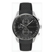 Ceas Hugo Boss negru din piele