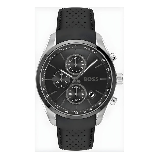 Ceas Hugo Boss negru din piele