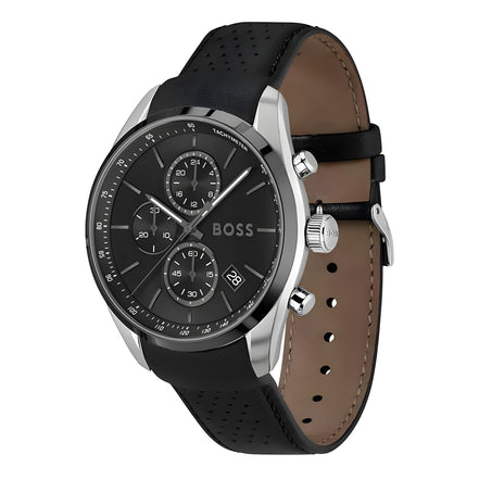 Ceas Hugo Boss negru din piele
