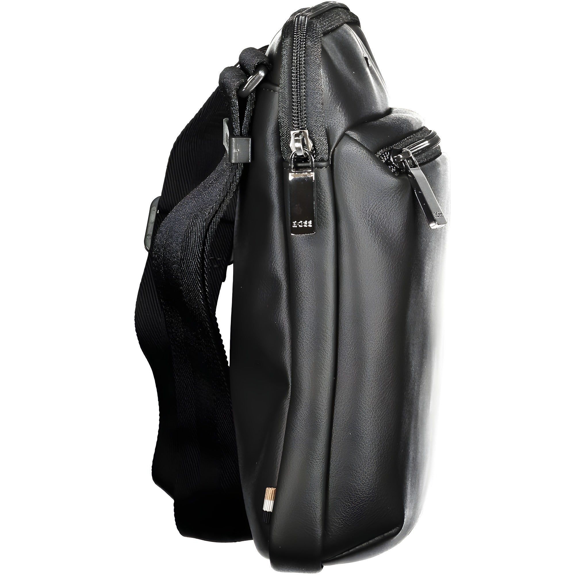Hugo Boss Black Polyurethane Men's Shoulder Bag