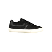 Sneakers Hugo Boss negri din poliuretan pentru bărbați