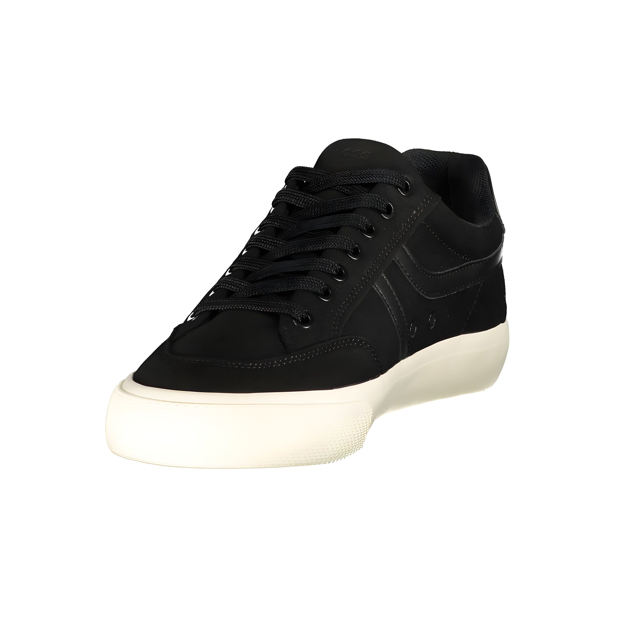 Sneakers Hugo Boss negri din poliuretan pentru bărbați