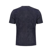 Tricou Hugo Boss albastru din bumbac