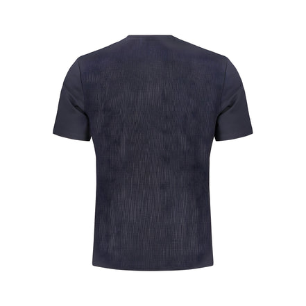 Tricou Hugo Boss albastru din bumbac