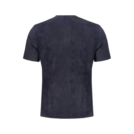 Tricou Hugo Boss albastru din bumbac