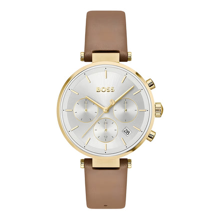 Ceas Hugo Boss maro din piele