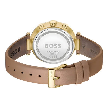 Ceas Hugo Boss maro din piele