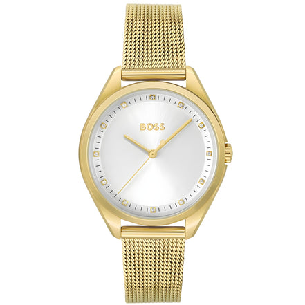 Hugo Boss Gold Stainless Steel Dress Watch