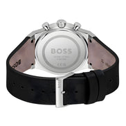 Ceas Hugo Boss gri din piele