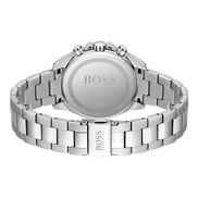 Ceas Hugo Boss gri din oțel inoxidabil cu brățară