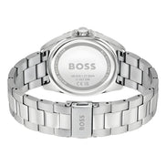 Hugo Boss Gray Stainless Steel Dress Watch