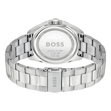 Ceas Hugo Boss gri din oțel inoxidabil