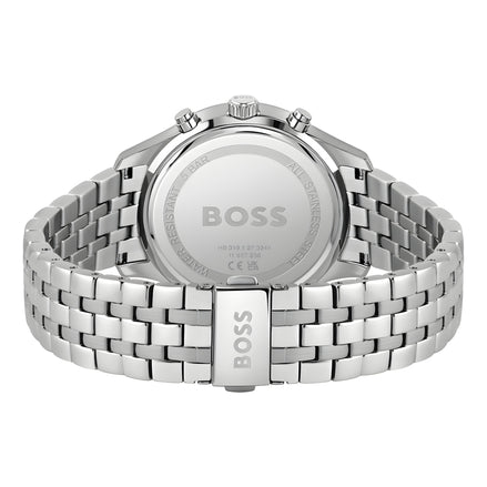 Hugo Boss Grey Stainless Steel Dress Watch