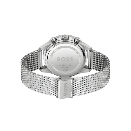 Ceas Hugo Boss gri din oțel inoxidabil