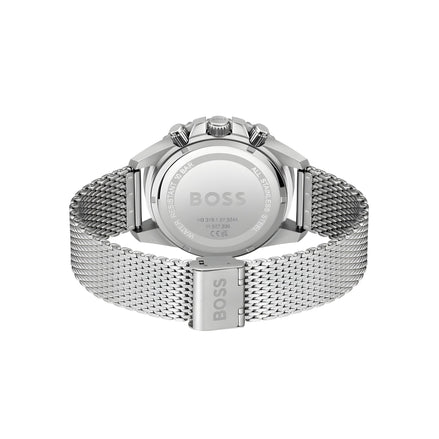 Ceas Hugo Boss gri din oțel inoxidabil
