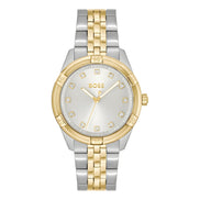 Ceas Hugo Boss multicolor din oțel inoxidabil