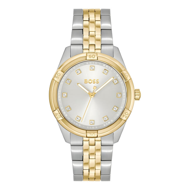 Ceas Hugo Boss multicolor din oțel inoxidabil