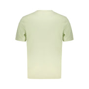 Tricou Hugo Boss verde din bumbac stretch