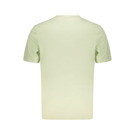 Tricou Hugo Boss verde din bumbac stretch