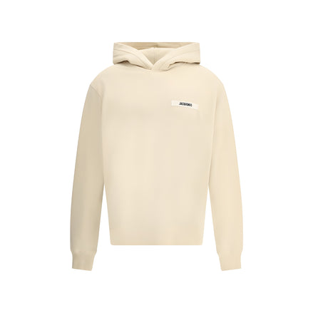 Bluză de molton Jacquemus bej din bumbac
