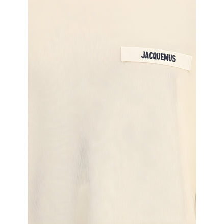 Bluză de molton Jacquemus bej din bumbac