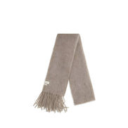 Jacquemus Beige Mohair Scarf