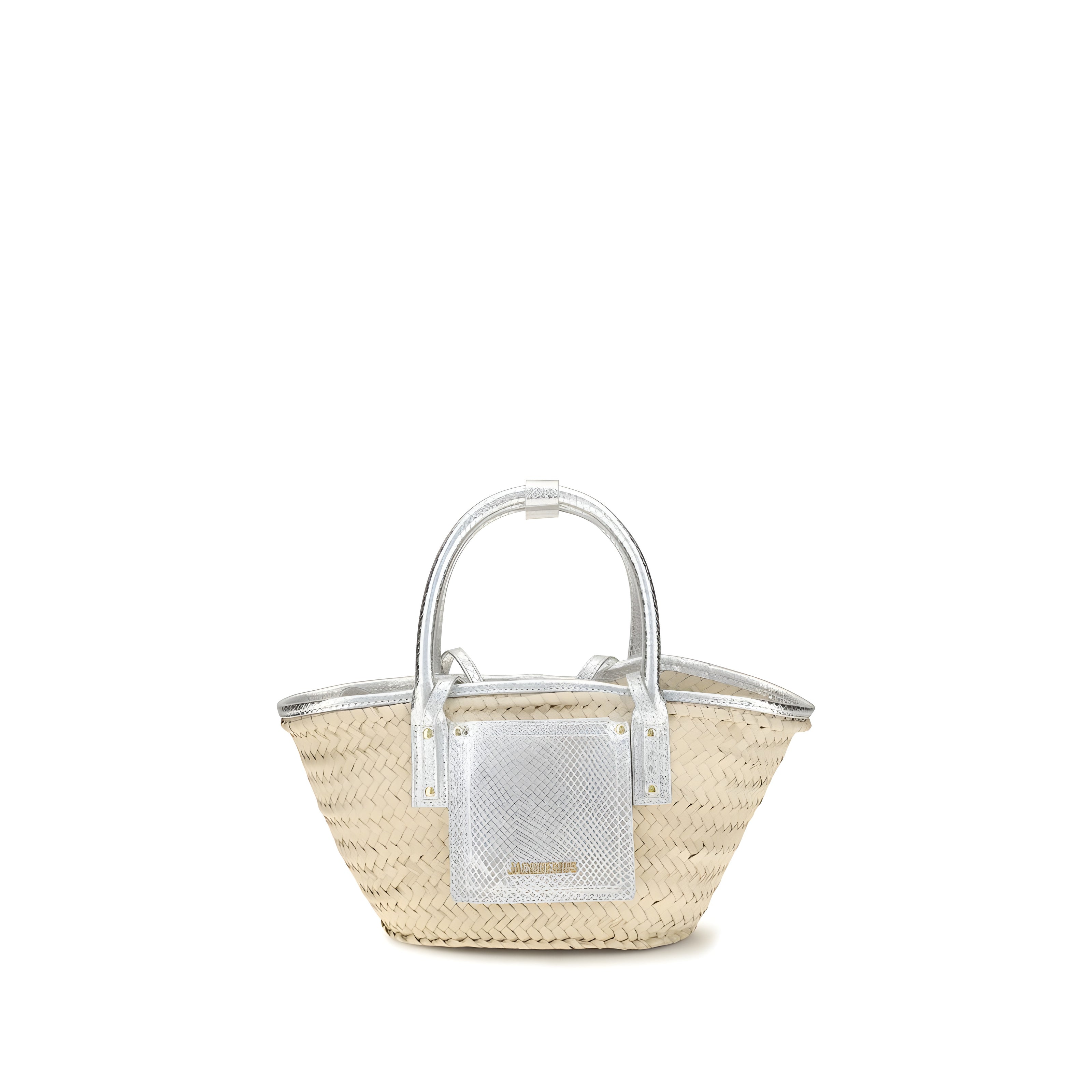Jacquemus Beige Raffia Handbag