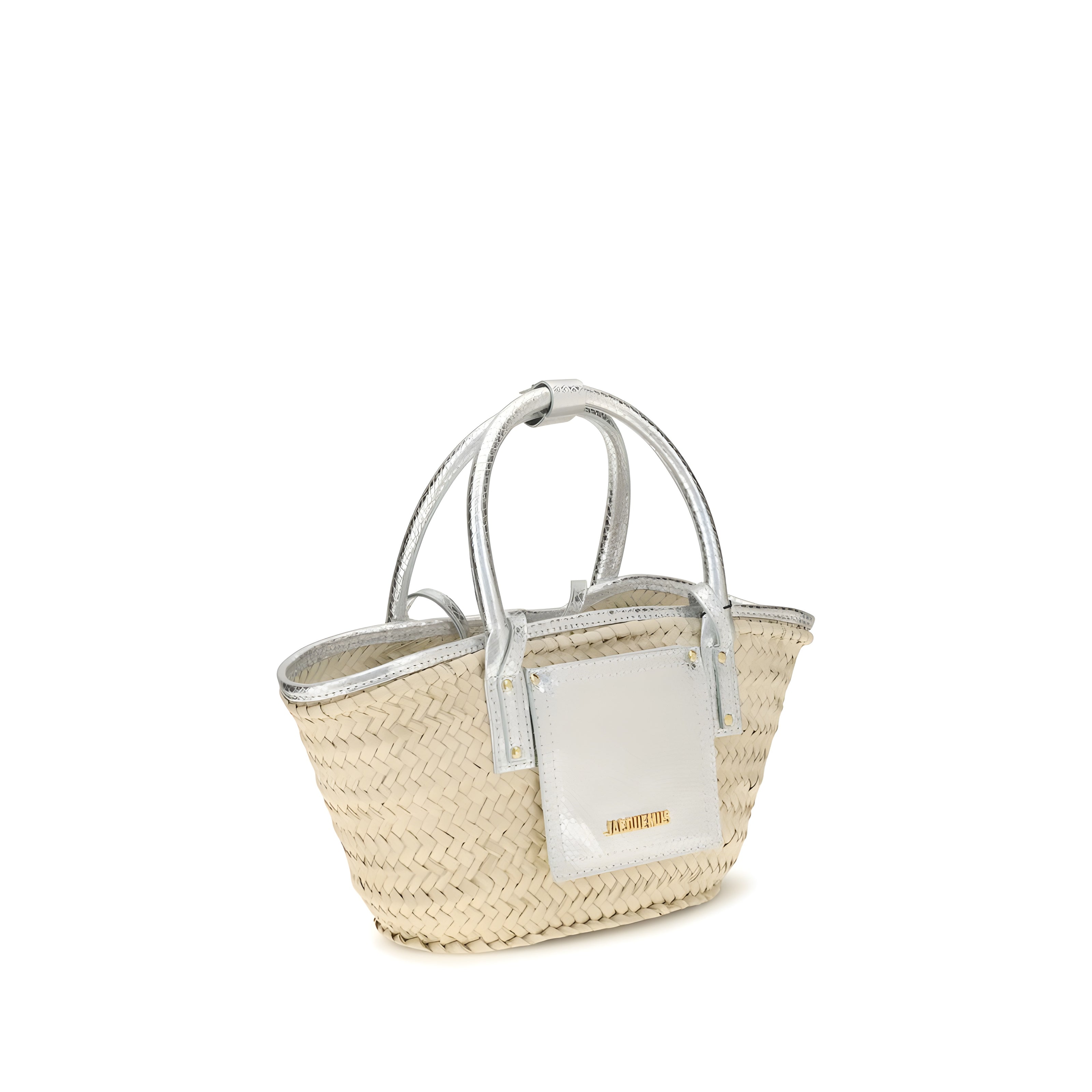Jacquemus Beige Raffia Handbag