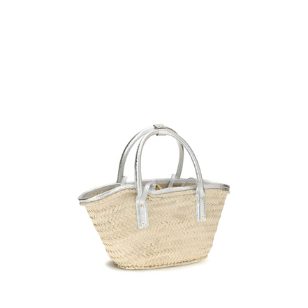 Jacquemus Beige Raffia Handbag