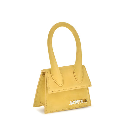 Jacquemus Bicolor Leather Shoulder Bag