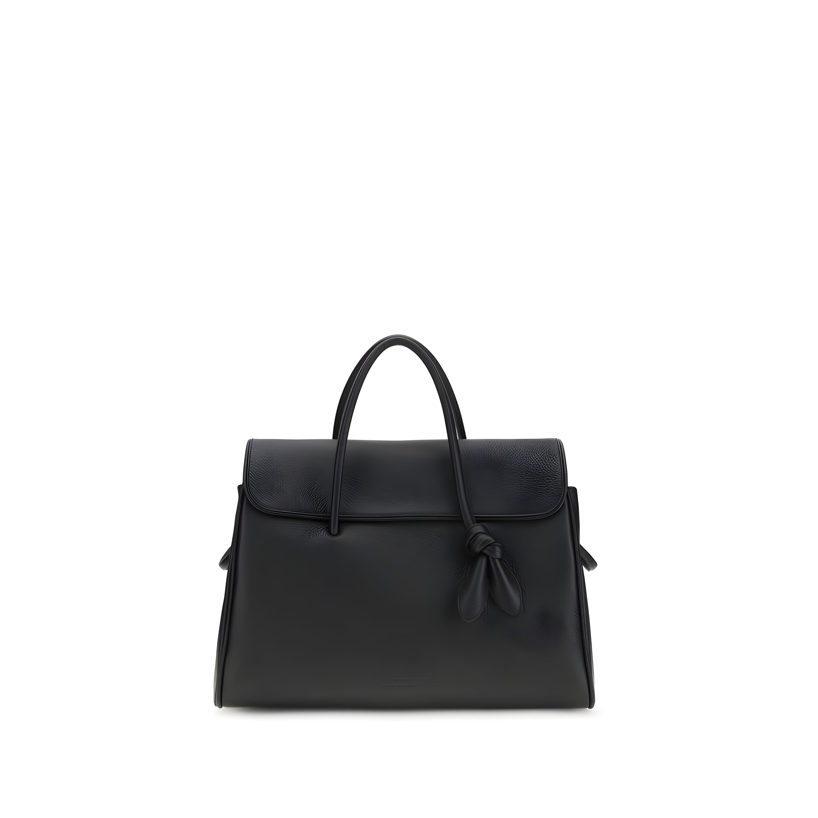 Jacquemus Black Leather Handbag