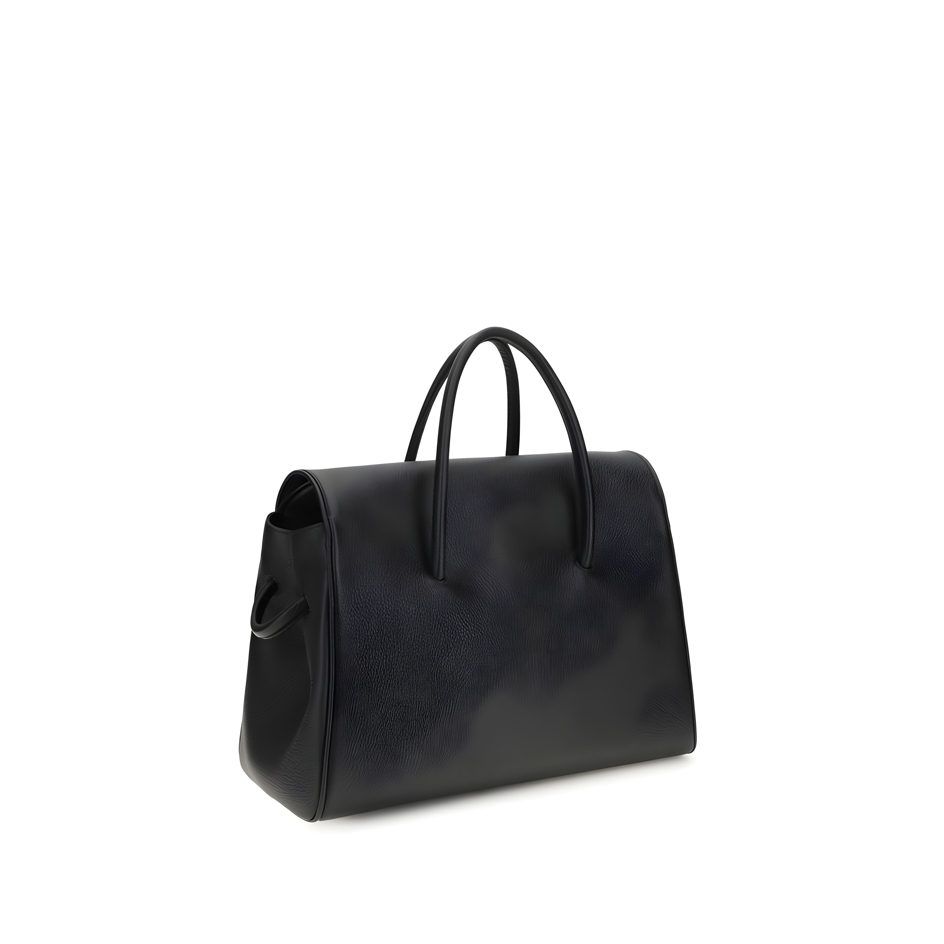 Jacquemus Black Leather Handbag