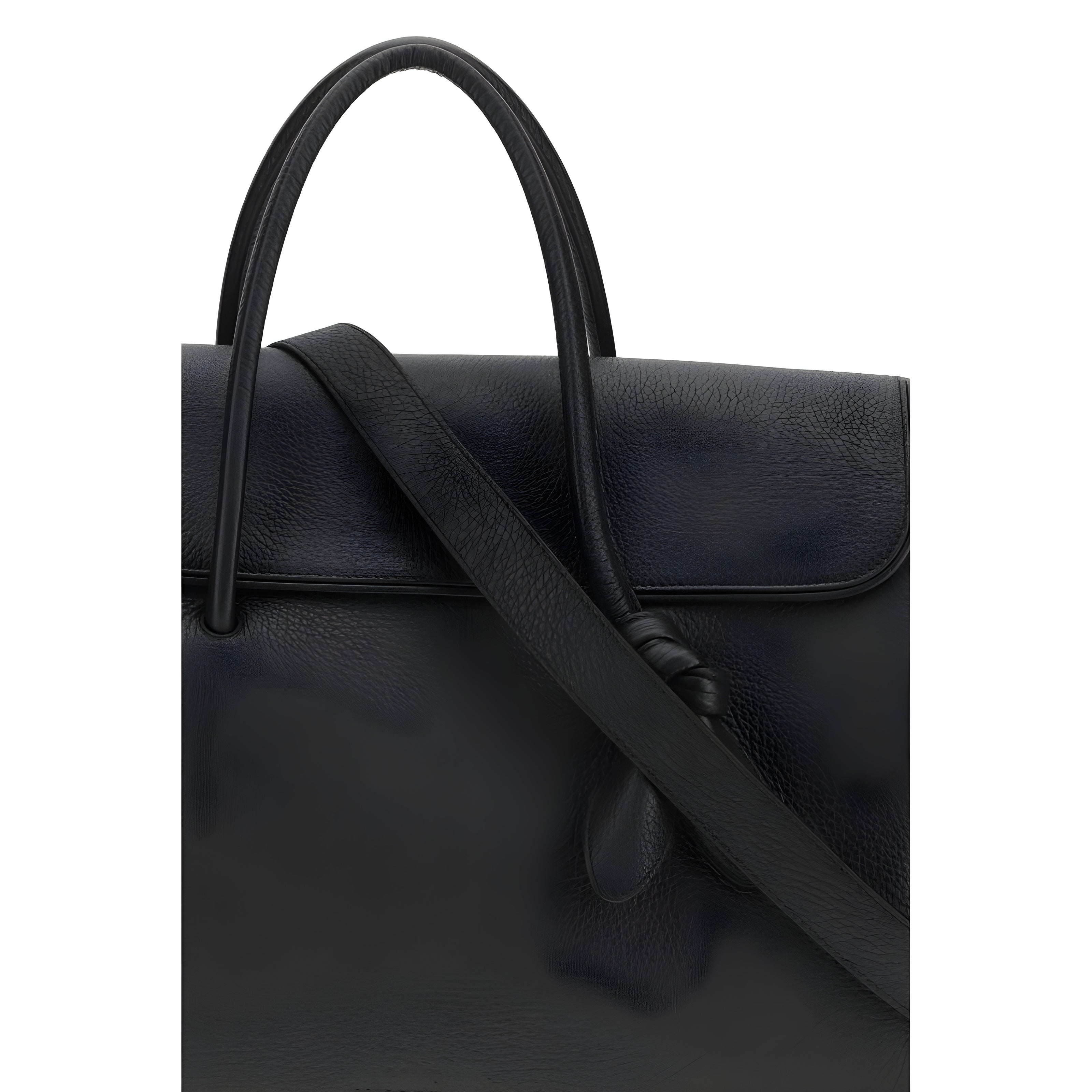 Jacquemus Black Leather Handbag