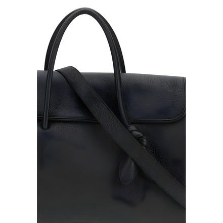 Jacquemus Black Leather Handbag