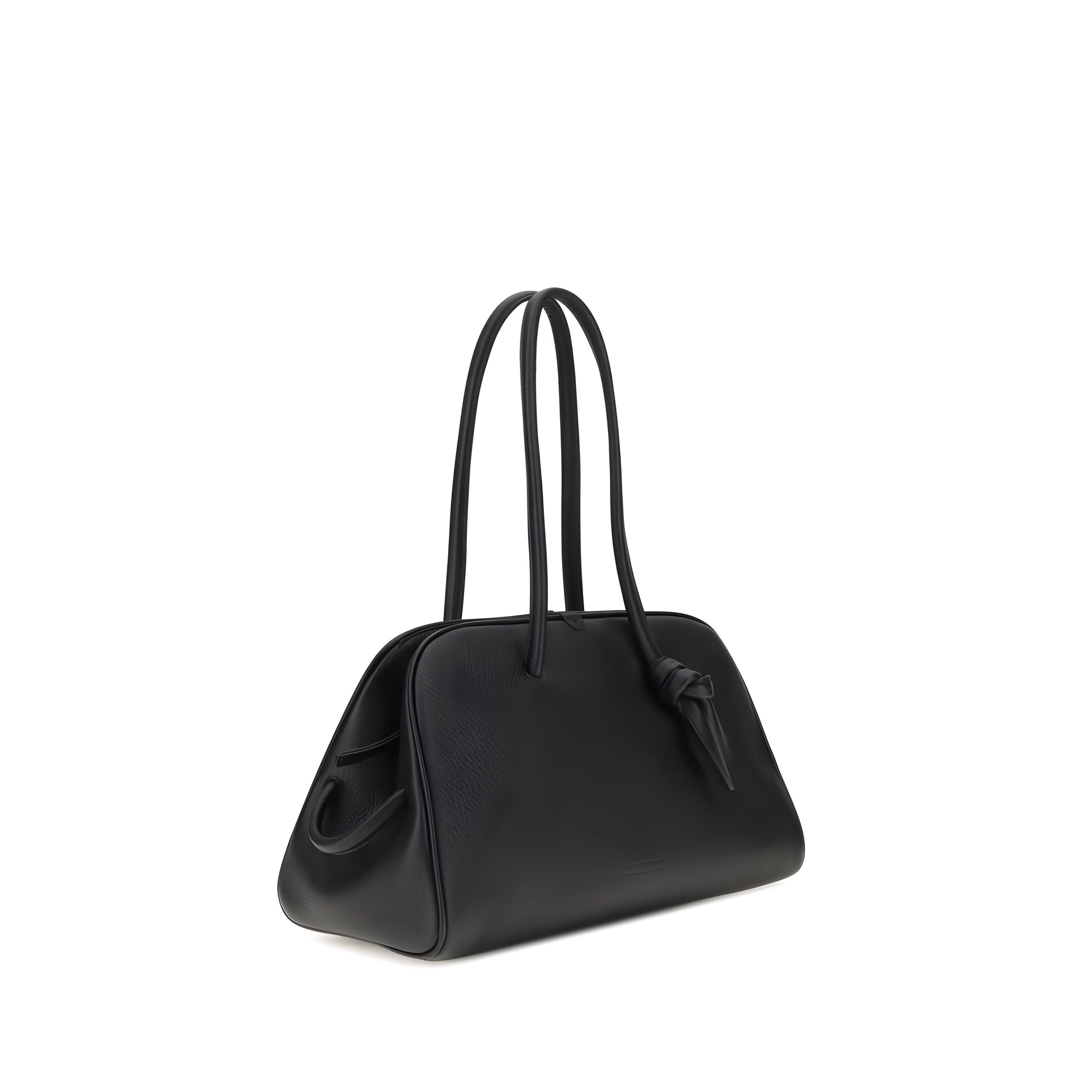 Jacquemus Black Leather Handbag