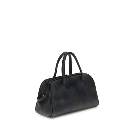 Geantă Jacquemus Le Petit Turismo neagră din piele