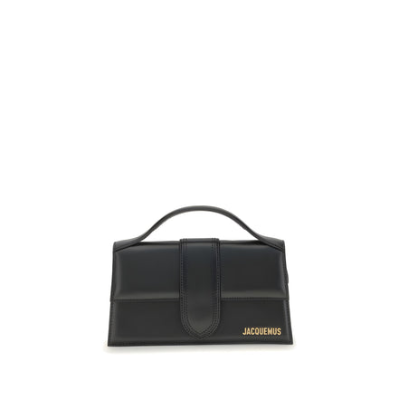 Geantă Jacquemus Bambino neagră din piele
