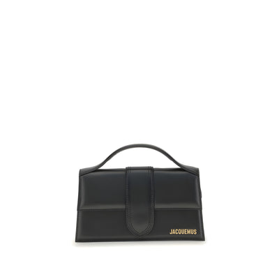 Geantă Jacquemus Bambino neagră din piele
