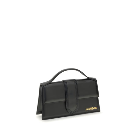 Geantă Jacquemus Bambino neagră din piele