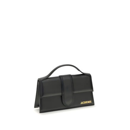 Geantă Jacquemus Bambino neagră din piele