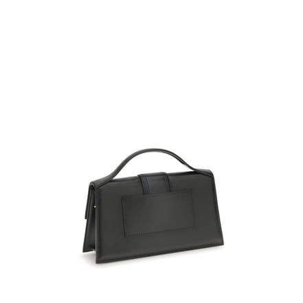 Geantă Jacquemus Bambino neagră din piele