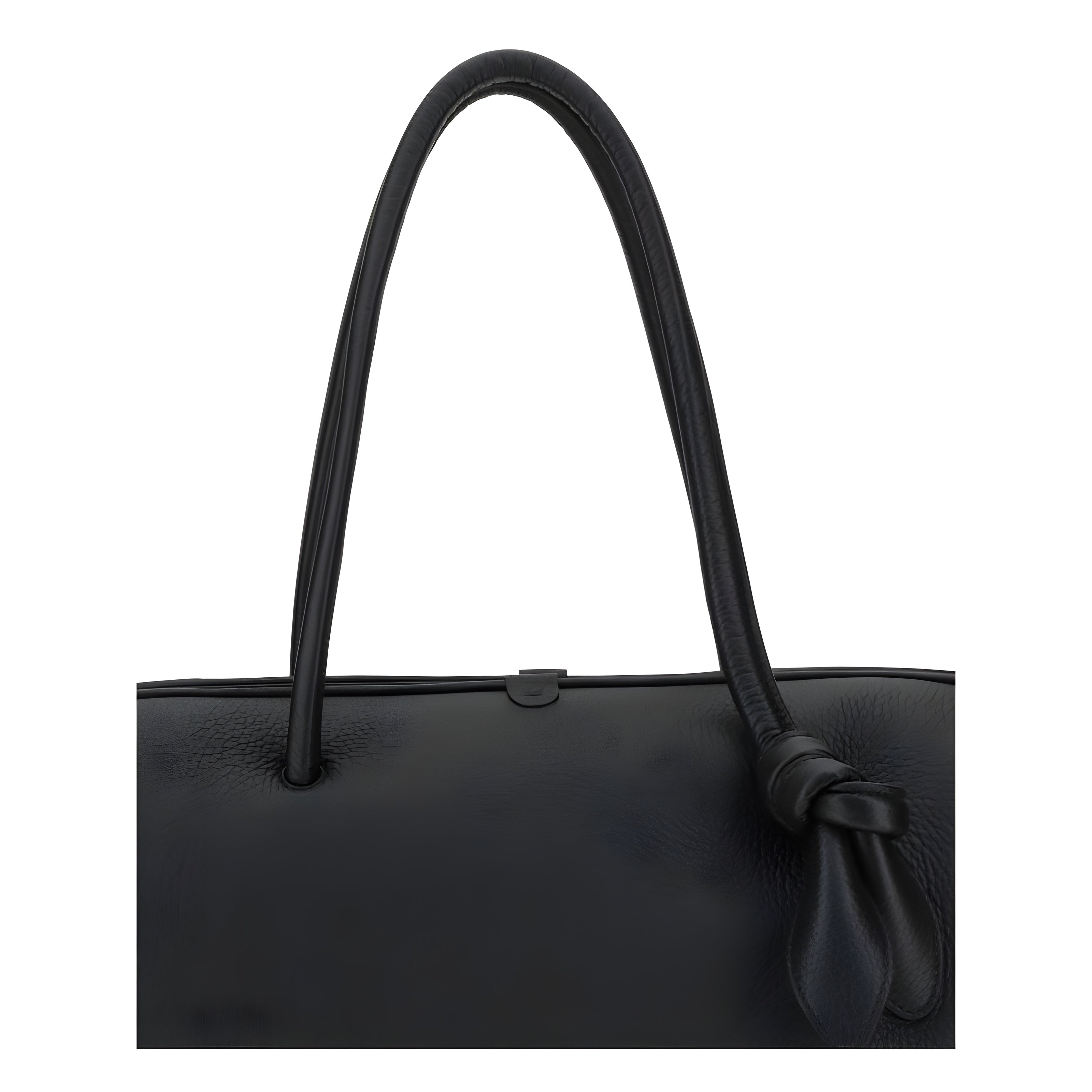 Jacquemus Black Leather Handbag