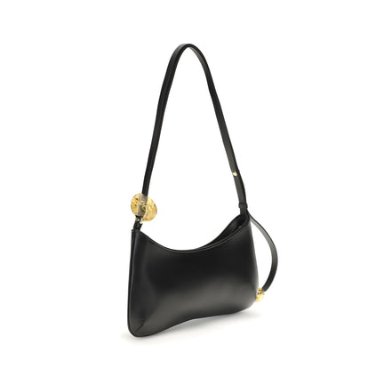 Jacquemus Black Calf Leather Shoulder Bag