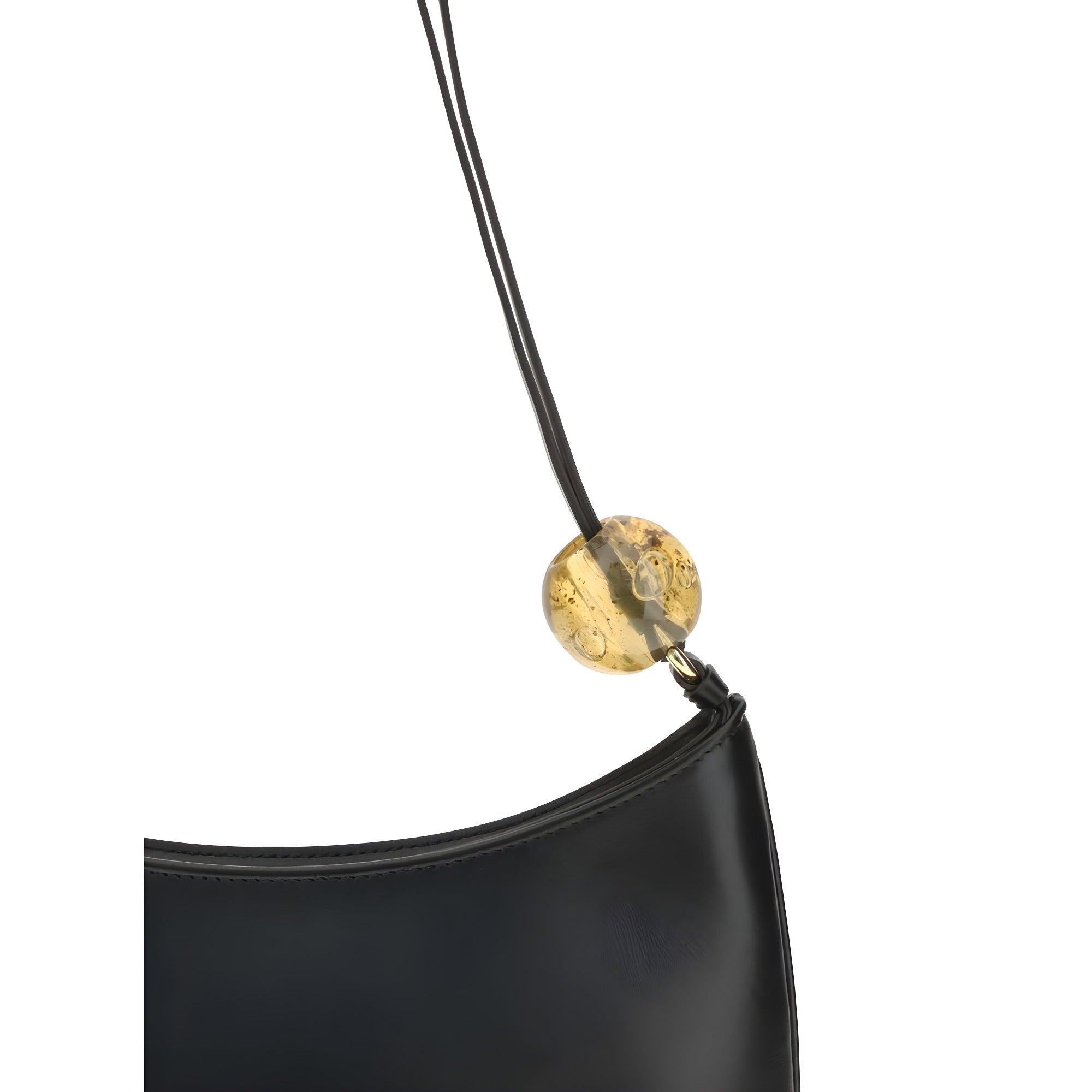Jacquemus Black Calf Leather Shoulder Bag