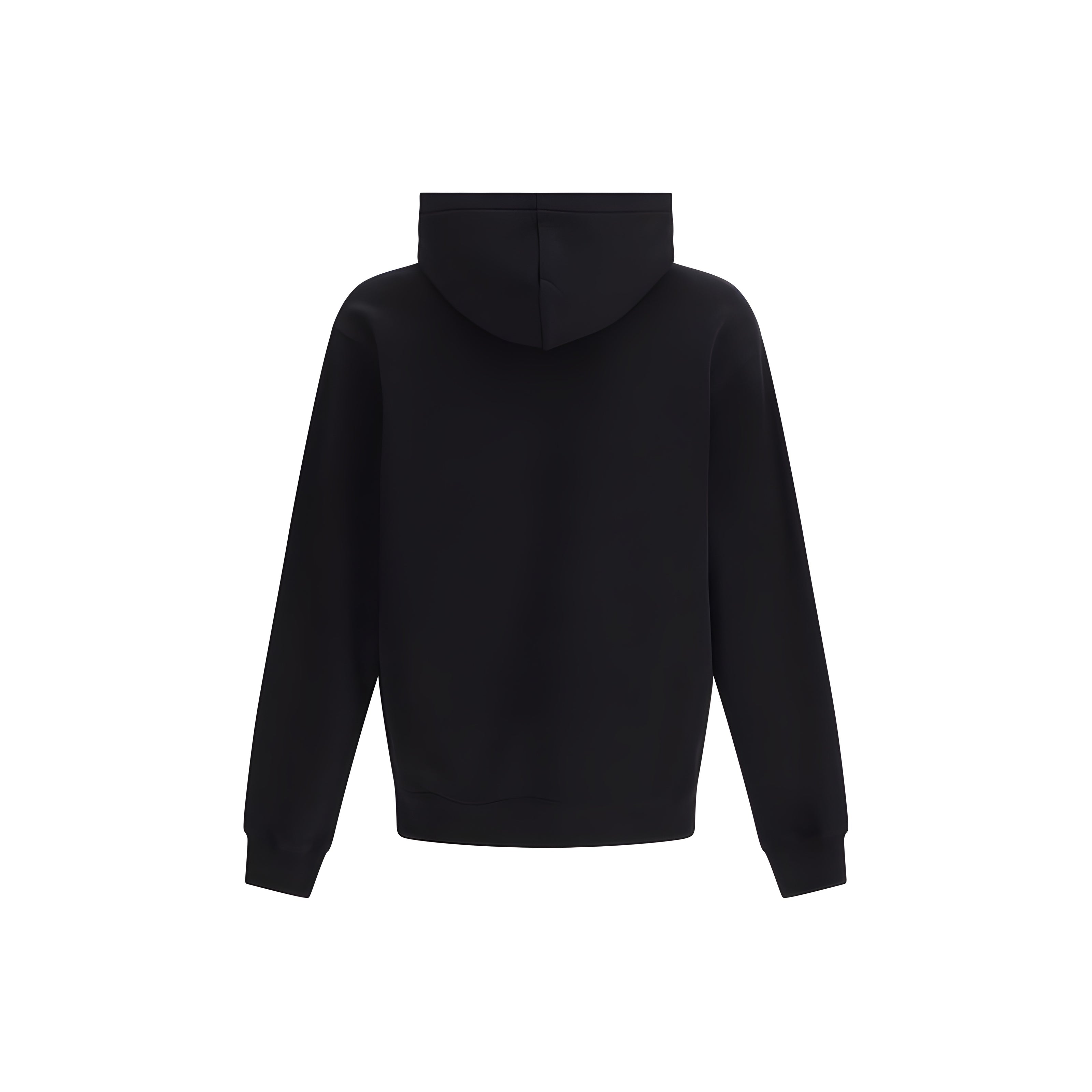 Hanorac Jacquemus negru din bumbac