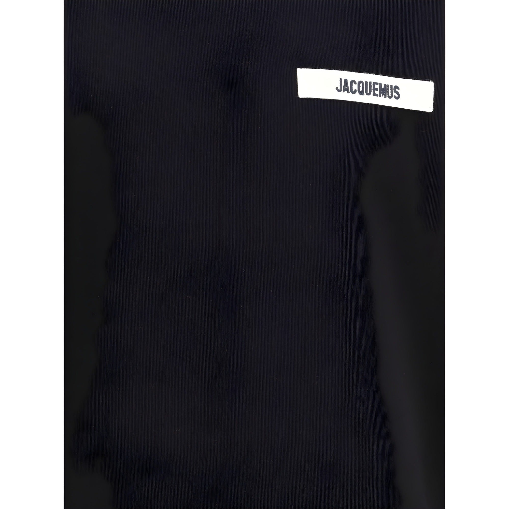 Hanorac Jacquemus negru din bumbac