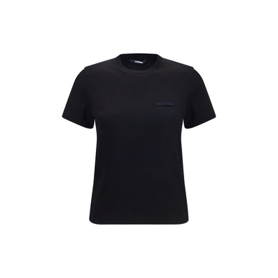Jacquemus Black Cotton T-Shirt