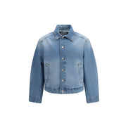 Jacquemus Geacă Albastră din Denim